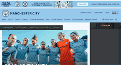 Desktop Screenshot of mancity.com