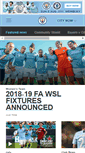 Mobile Screenshot of mancity.com